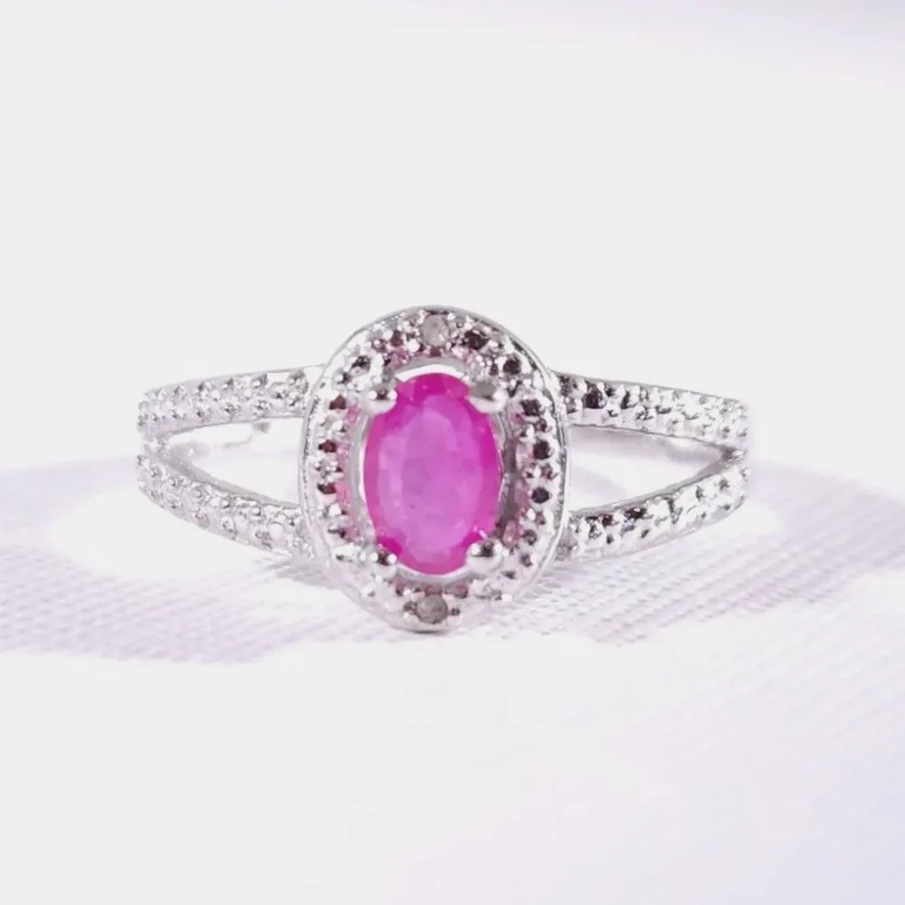 Natural Ruby 1/2 Carat Ring Size 6.75
